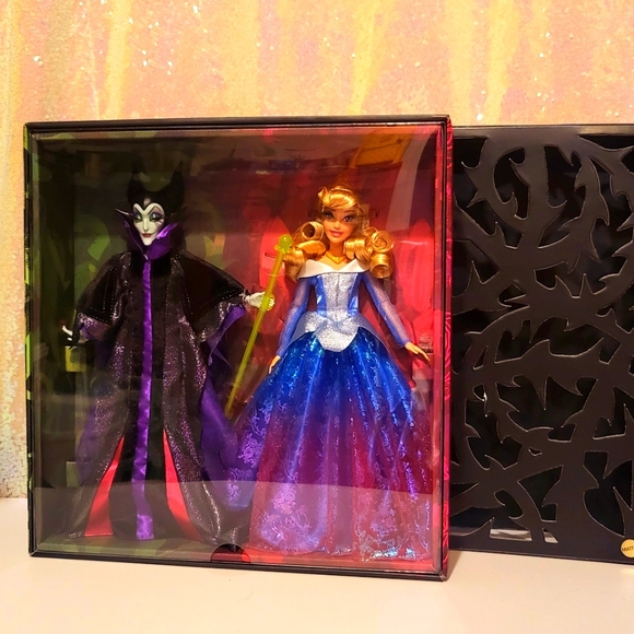 Mattel Disney Princess Collector Maleficent & Aurora Fashion Doll Set 2024 New - Picture 1 of 10